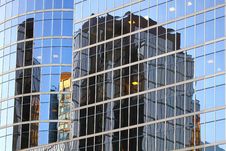Window Reflection In Vancouver Royalty Free Stock Image Window Reflection In Vancouver Royalty Free Stock Image