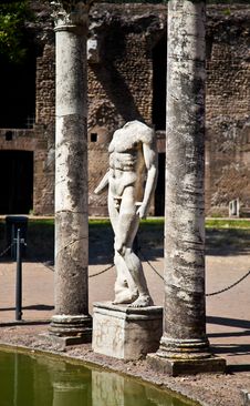 Roman Villa - Tivoli Royalty Free Stock Images