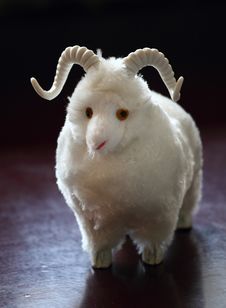 Toy Sheep Royalty Free Stock Photo