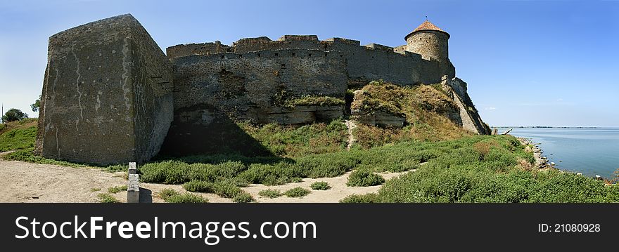 Medieval castle Ukraine, Ackermann, Odesa, Belgorod-dnestrovski,