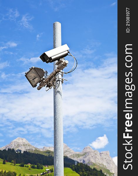 Security Equipment in a Nature Resort in Switzerland