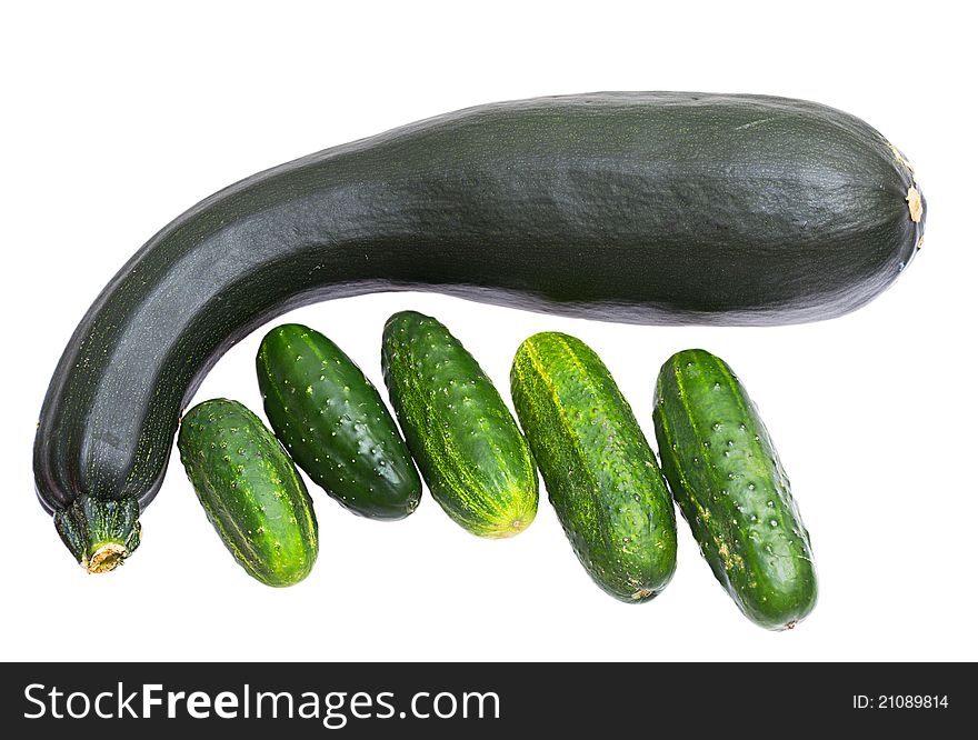 Zucchini And Cucumbers