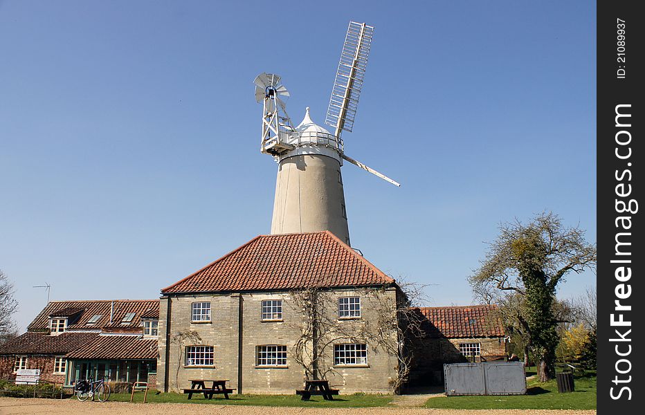 Windmill at denver east anglia england