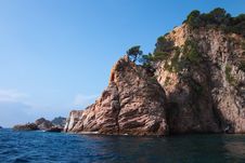 Seascape With Rocks Royalty Free Stock Photography Seascape With Rocks Royalty Free Stock Photography