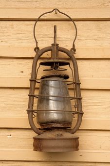 The Old Kerosene Lamp Stock Photography The Old Kerosene Lamp Stock Photography