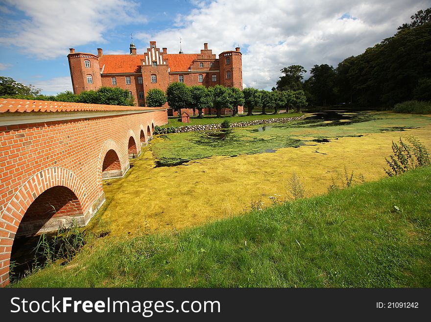 Castle, medieval fort in Denmark