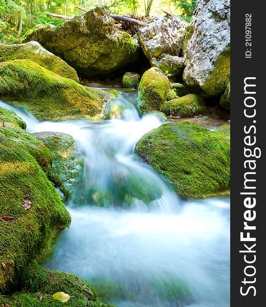 Natural stream flows