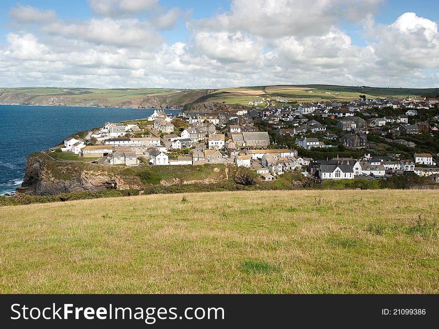 Village of Port Isaac in Cornwall