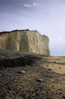 Cliffs On The East Coast Of En Stock Photos Cliffs On The East Coast Of En Stock Photos