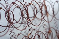 Old Rusted Wire Netting Royalty Free Stock Photography