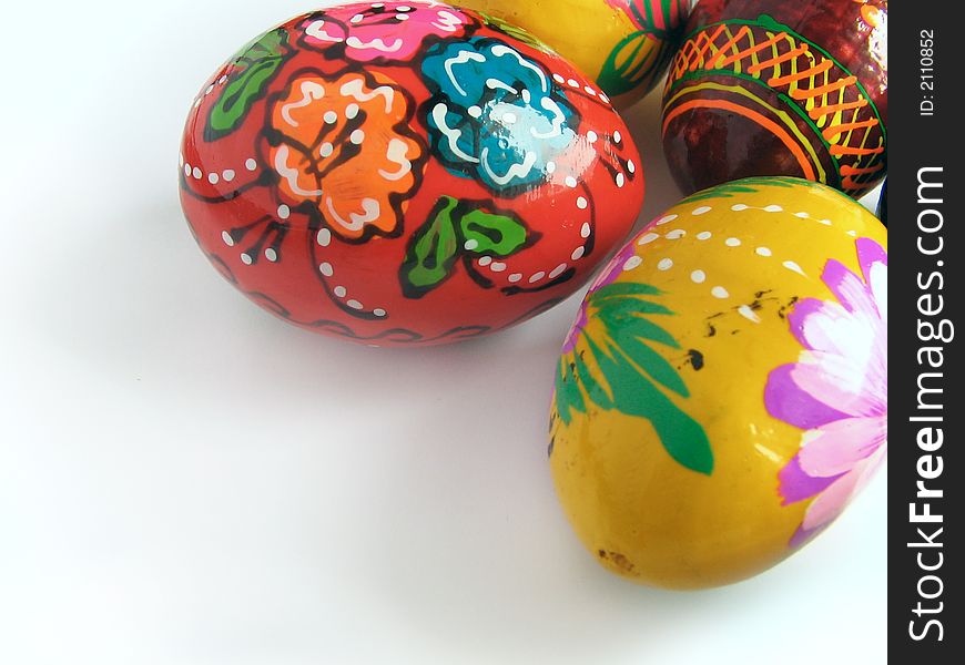 Easter painted egg