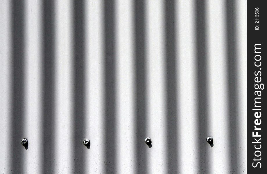 Shiny Metal Surface, Vertical Lines With Reflections, Abstract Background