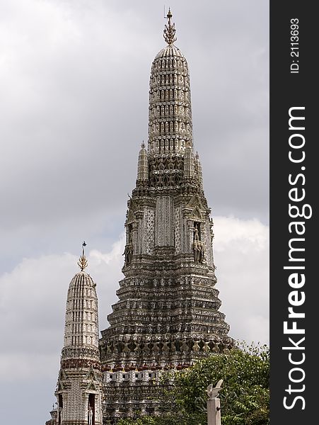 Wat Arun - Temple of the Dawn in Bangkok / Thailand
