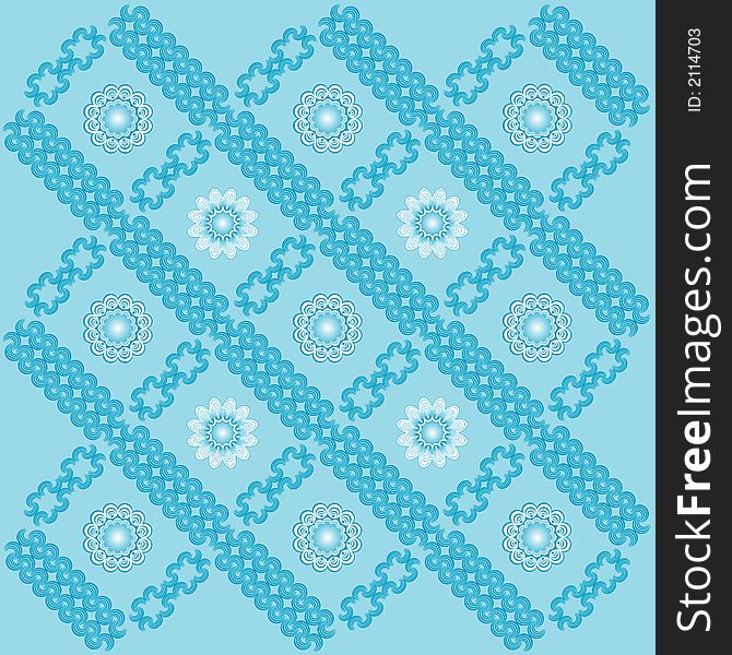 Decorative Wallpaper. Decorative Wallpaper Background. Vector File, change colors easily.