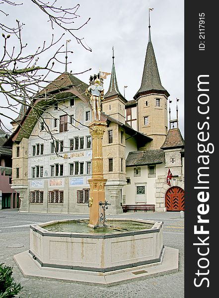 Old City of BÃ¼ren. Switzerland. Old City of BÃ¼ren. Switzerland