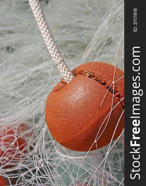 Fishing net close up,italy