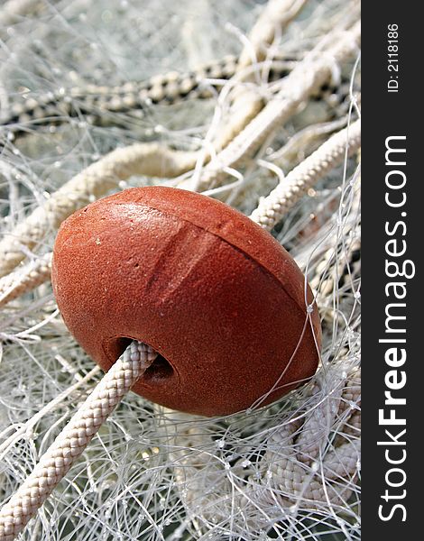 Fishing net close up,italy