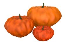 Three Halloween Pumpkins Stock Image Three Halloween Pumpkins Stock Image