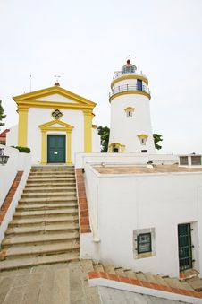 Guia Fortress In Macau At Day Stock Photo Guia Fortress In Macau At Day Stock Photo