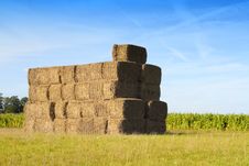 Bales Of Hay Royalty Free Stock Image Bales Of Hay Royalty Free Stock Image
