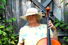 Female Cellist. Stock Photography Female Cellist. Stock Photography