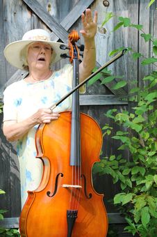 Female Cellist. Stock Image Female Cellist. Stock Image