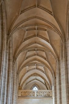 Cathedral Barrel Ceiling Royalty Free Stock Photo Cathedral Barrel Ceiling Royalty Free Stock Photo