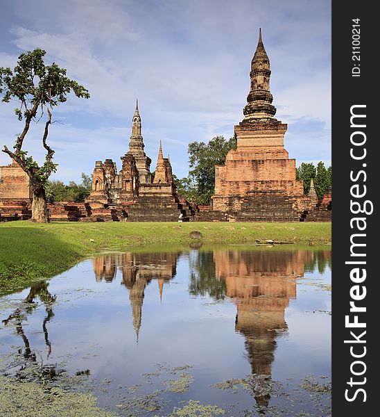 The reflex of buddha, take photo from Thailand. The reflex of buddha, take photo from Thailand