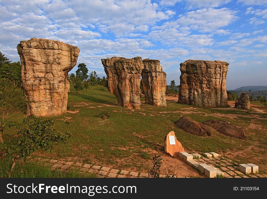 Thailand stonehenge