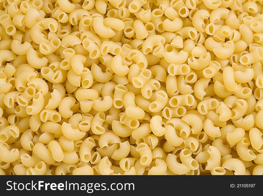 Raw Pasta As Background