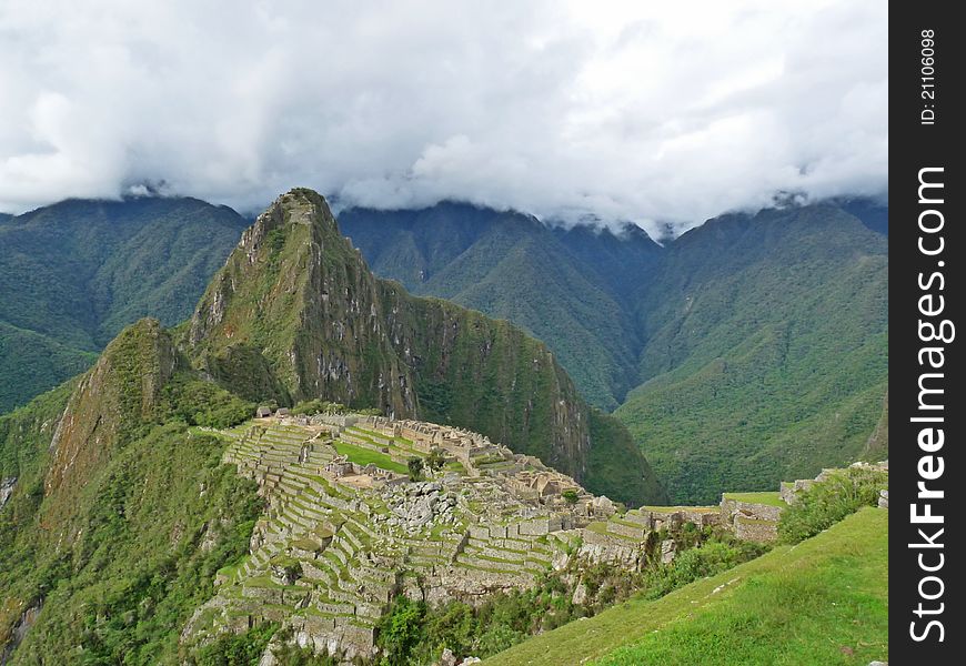 View of Machu Picchu