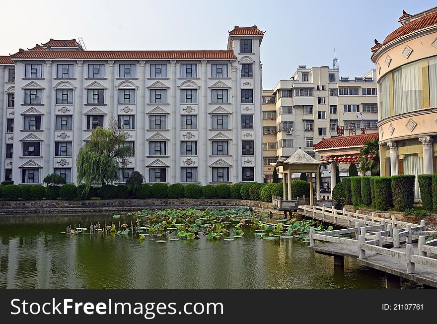 China Architecture Lake