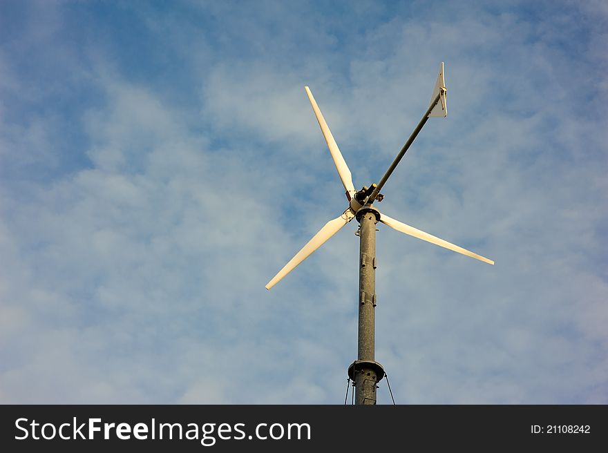 Wind turbine save energy environment