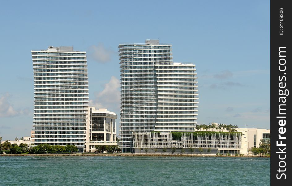 Exclusive luxury waterfront apartments in Miami Beach, Florida