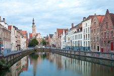 Medieval Centre Of Bruges Stock Photo Medieval Centre Of Bruges Stock Photo