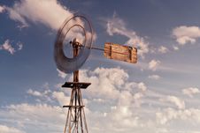 Australian Windmill Royalty Free Stock Images Australian Windmill Royalty Free Stock Images