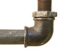 Fragment Of The Old Water Conduit Royalty Free Stock Images Fragment Of The Old Water Conduit Royalty Free Stock Images