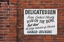 Old Shop Sign Royalty Free Stock Image Old Shop Sign Royalty Free Stock Image