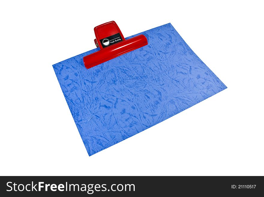 Clipboard with blank Purple paper, used for decorative purposes. Clipboard with blank Purple paper, used for decorative purposes.