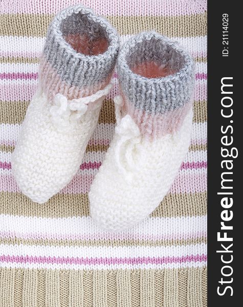 Woolen baby socks