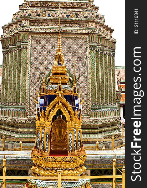 A beautiful pagoda in thailand