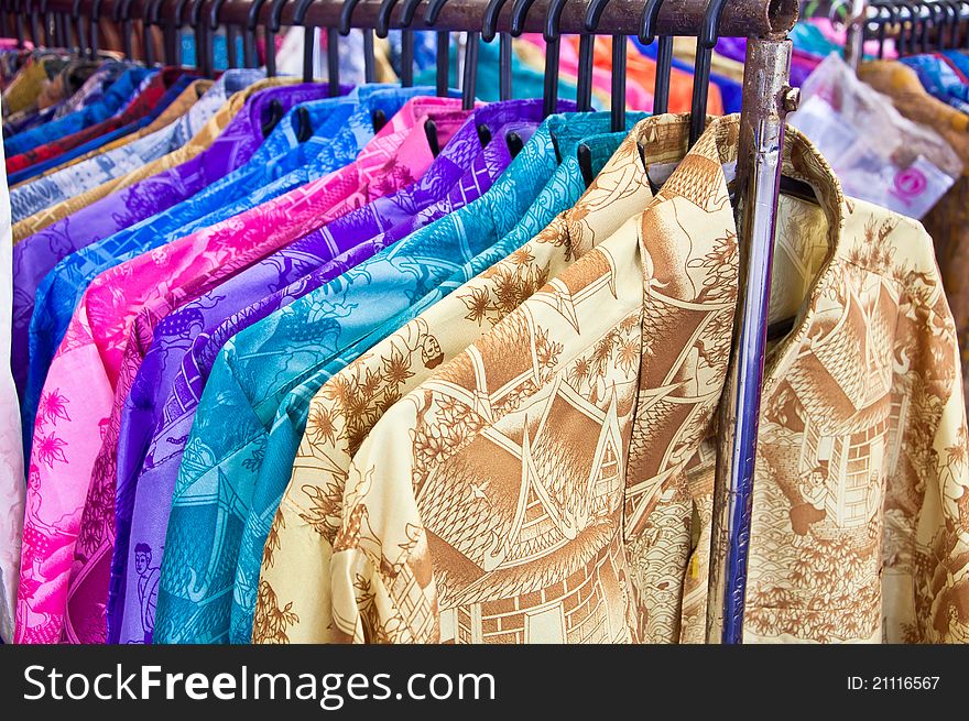 Thai style clothing for sale and marketing