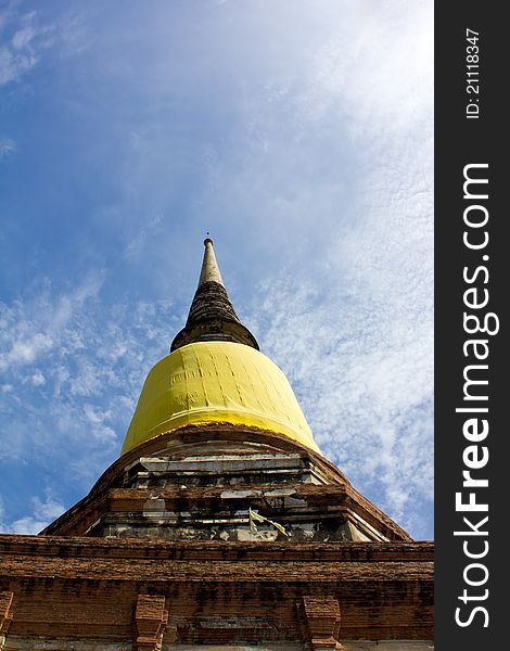 Big pagoda at ayutthaya Thailand. Big pagoda at ayutthaya Thailand