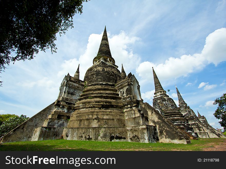 Big pagoda at ayutthaya Thailand. Big pagoda at ayutthaya Thailand