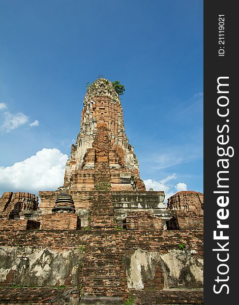 Big Stupa at ayutthaya Thailand. Big Stupa at ayutthaya Thailand