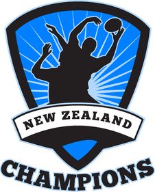 Rugby Player New Zealand Champions Stock Photography Rugby Player New Zealand Champions Stock Photography