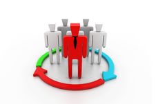 Team Flow Chart Stock Photography Team Flow Chart Stock Photography