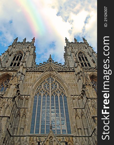 View of York Minster, City of York England