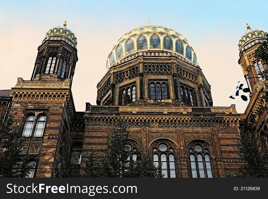 New synagogue in Berlin, Europe
