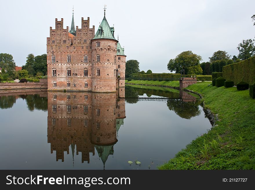 Egeskov castle Funen Denmark